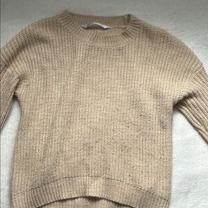 Women's Beige Sweater
